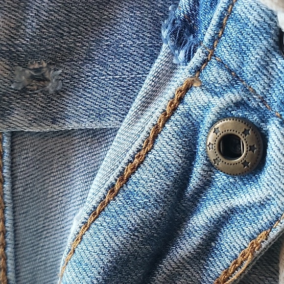 Billabong Lace-up Jean Shorts - Picture 4 of 5